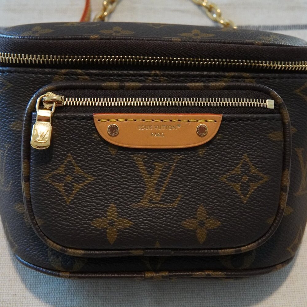 Louis Vuitton Mini Bum Bag LV in Monogram - Picture 4 of 16